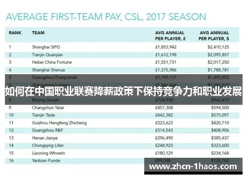 如何在中国职业联赛降薪政策下保持竞争力和职业发展
