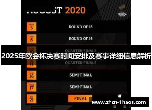 2025年欧会杯决赛时间安排及赛事详细信息解析