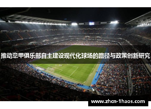 推动意甲俱乐部自主建设现代化球场的路径与政策创新研究 推动意甲俱乐部自主建设现代化球场的路径与政策创新研究